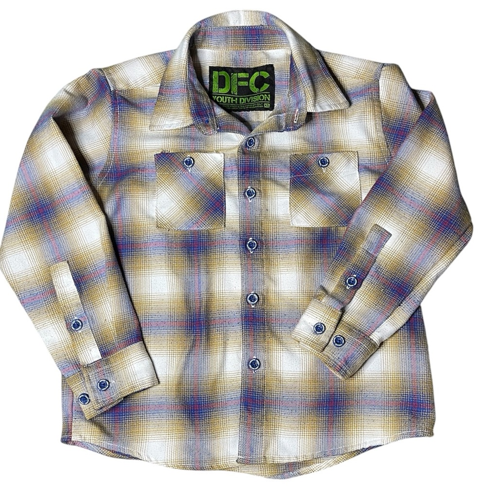 Dixxon Suicidal Join the Army Long sleeve Flannel Boys XS